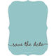 Brown Our Love Story Photo Save the Date Cards Image 5 of 6